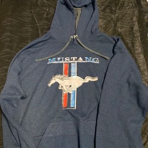 Brand new size large Ford Mustang hooded sweatshirt hoodie